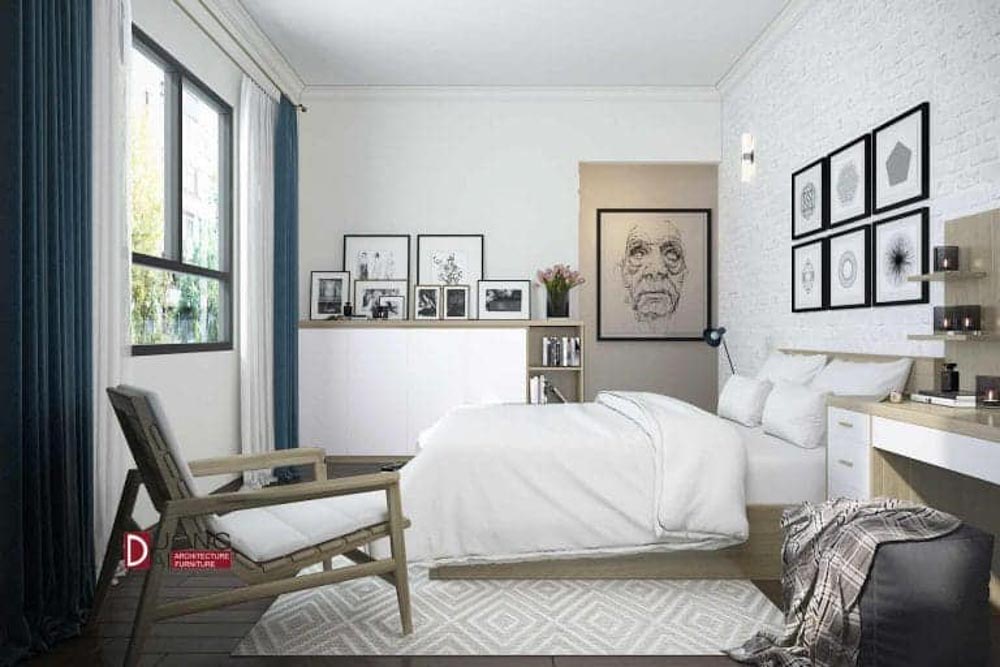 Phòng ngủ siêu đẹp theo phong cách Scandinavian