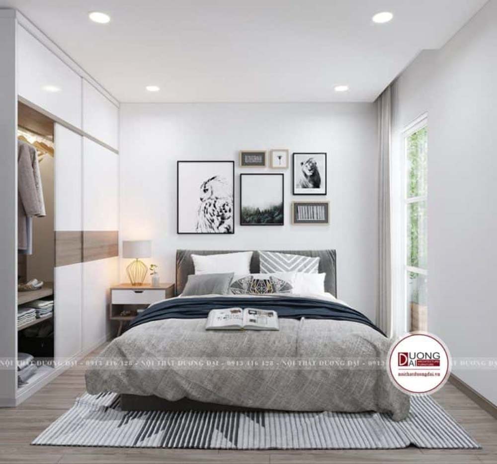 Thiết kế phòng ngủ phong cách đơn giản