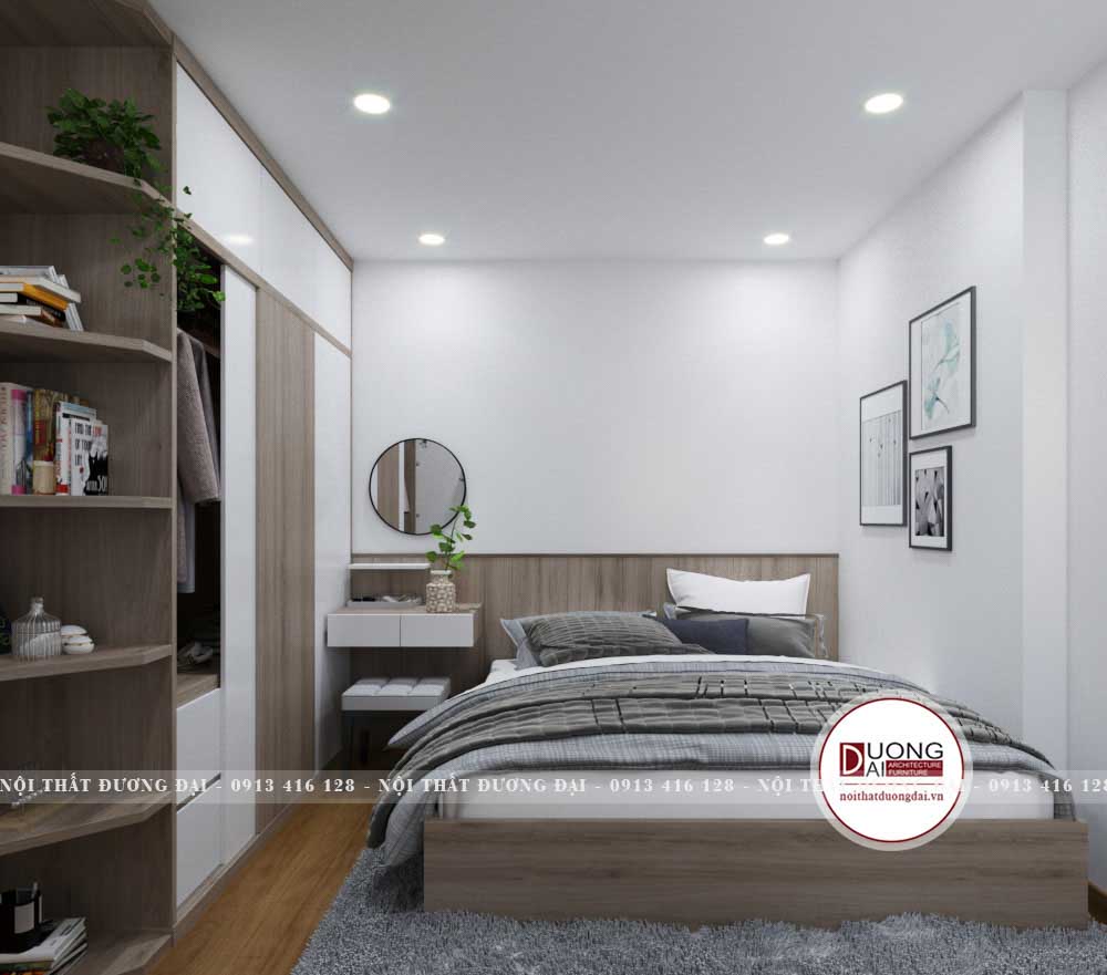 Thiết kế nội thất phòng ngủ đẹp tạo nên không gian nghỉ ngơi lý tưởng