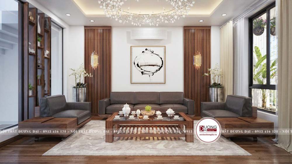 Top 35 Mẫu thiết kế nội thất phòng khách nhà ống đẹp 2022