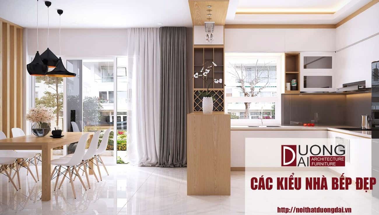 Các kiểu nhà bếp đẹp hiện đại và cao cấp mà hợp túi tiền