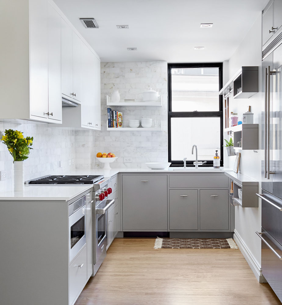 Thiết kế tủ bếp thông minh đảm bảo bố cục nội thất