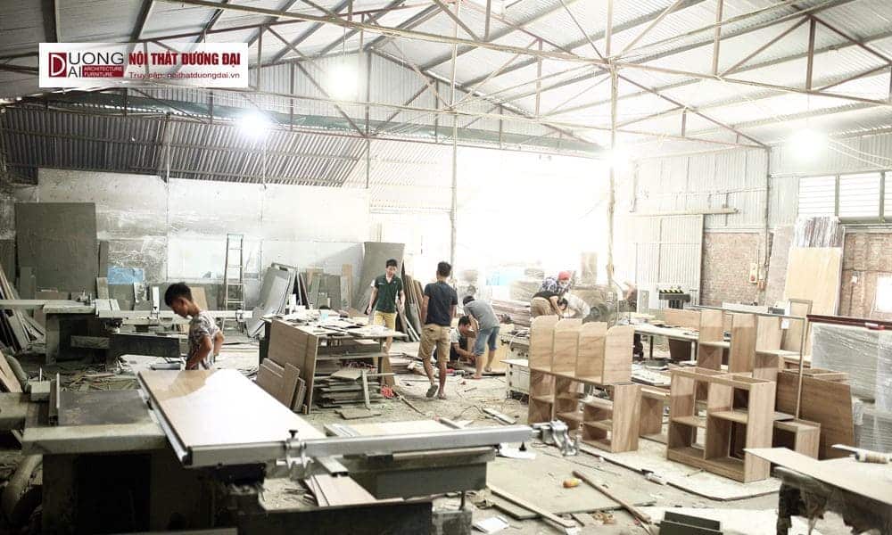 Xưởng sản xuất nội thất quy mô lớn ở Đà Nẵng