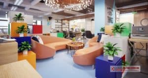 Thiết kế nội thất văn phòng CleverAds - Đối tác của Google và Facebook