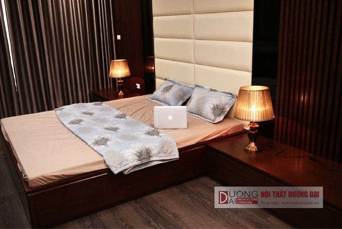 [Hình ảnh thực tế] Thi công nội thất phòng ngủ bằng gỗ An Cường