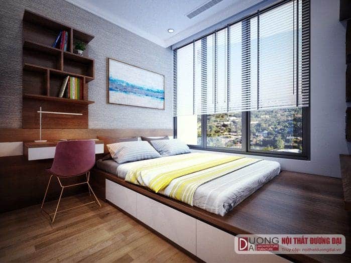 Top 5+ mẫu giường ngủ chung cư đẹp, hiện đại phù hợp 2022 - Nội thất IRIS