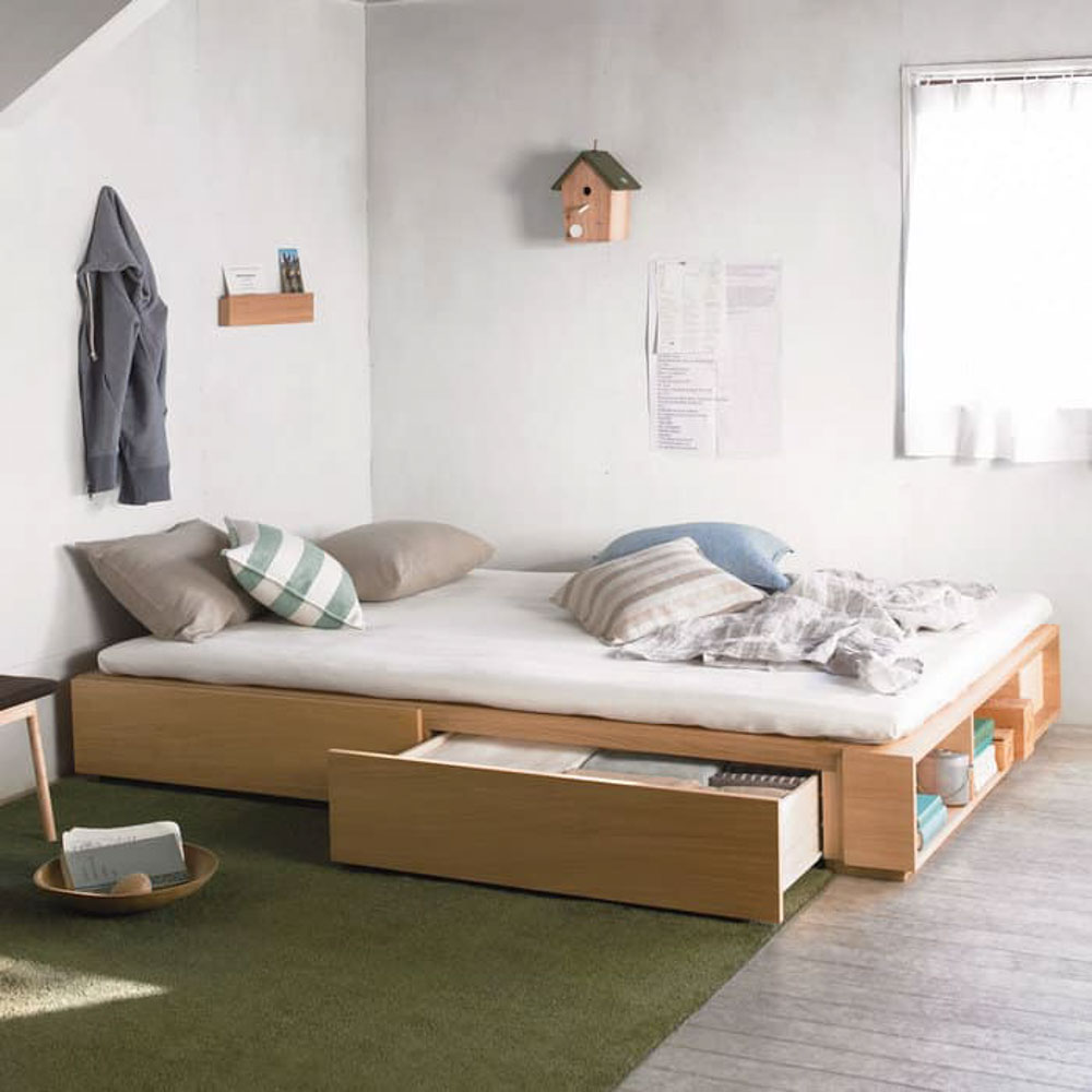 Sử dụng những nội thất thông minh là một trong những bí quyết để thiết kế thành công phòng ngủ nhỏ