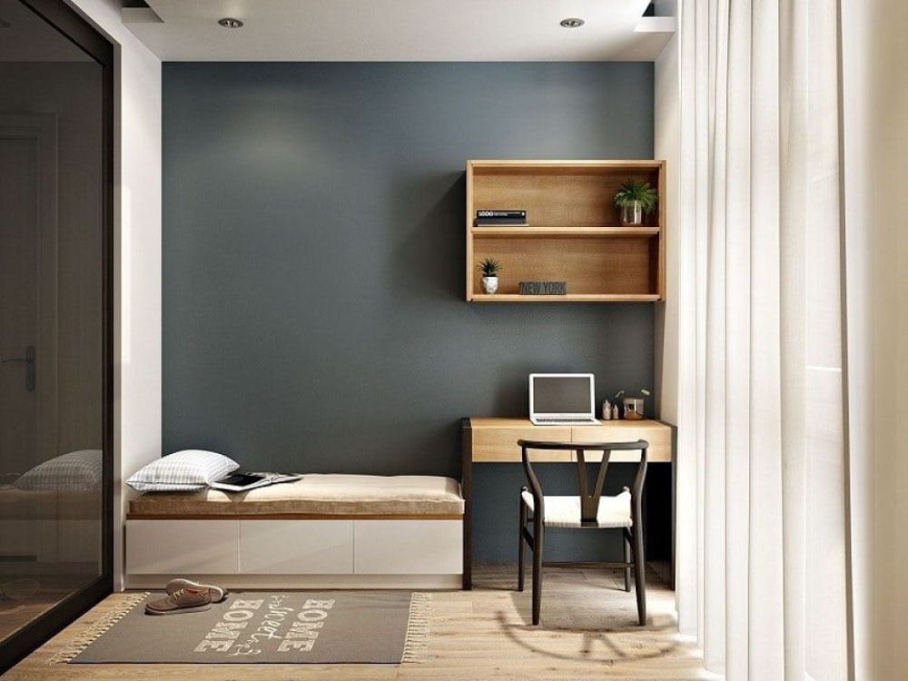 Việc tối giản nội thất sẽ giúp căn phòng rộng rãi, thoáng mát hơn