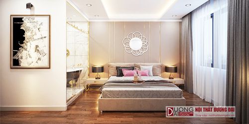 Phòng ngủ phong cách hiện đại luxury