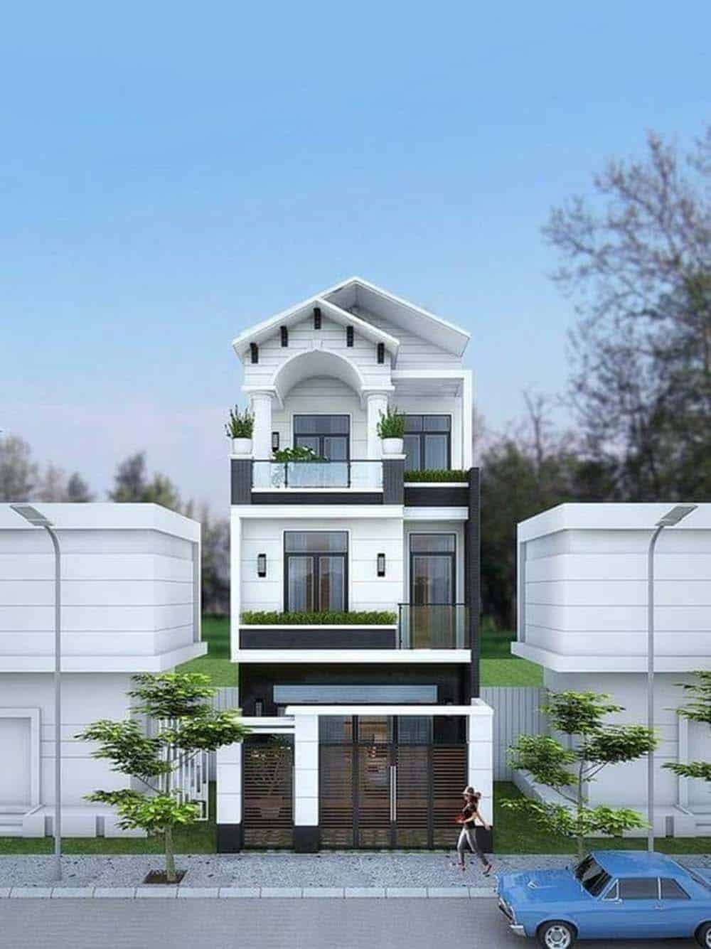 11 Mẫu nhà 3 tầng mái Thái đẹp đáng xây hiện nay  Phan Kiến Phát CoLtd