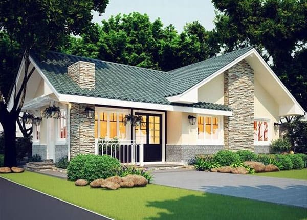 Mẫu thiết kế sân vườn biệt thự nghỉ dưỡng Anh Sang- Tân Triều- Đồng Nai