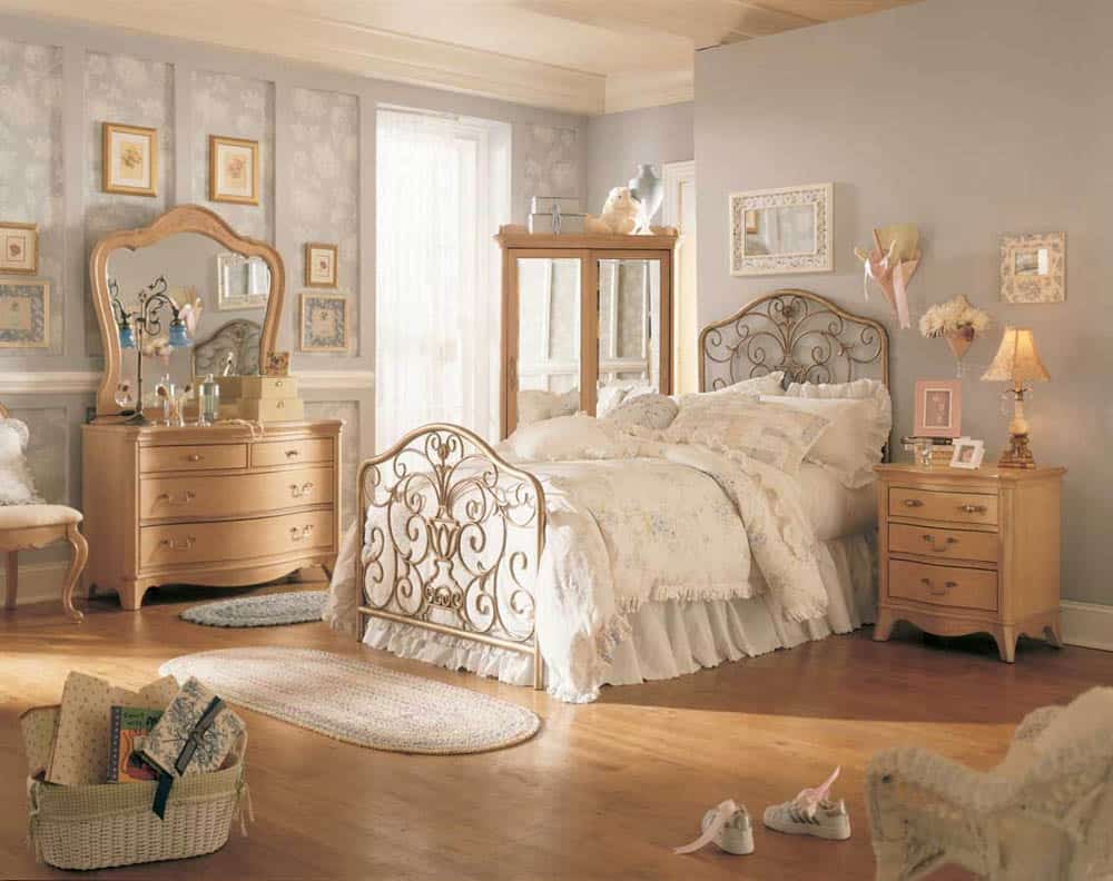 Thiết kế phòng ngủ Vintage đẹp và trang nhã 