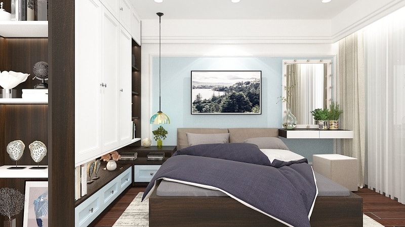 Thiết kế nội thất chung cư Luxury sang trọng và tiện nghi