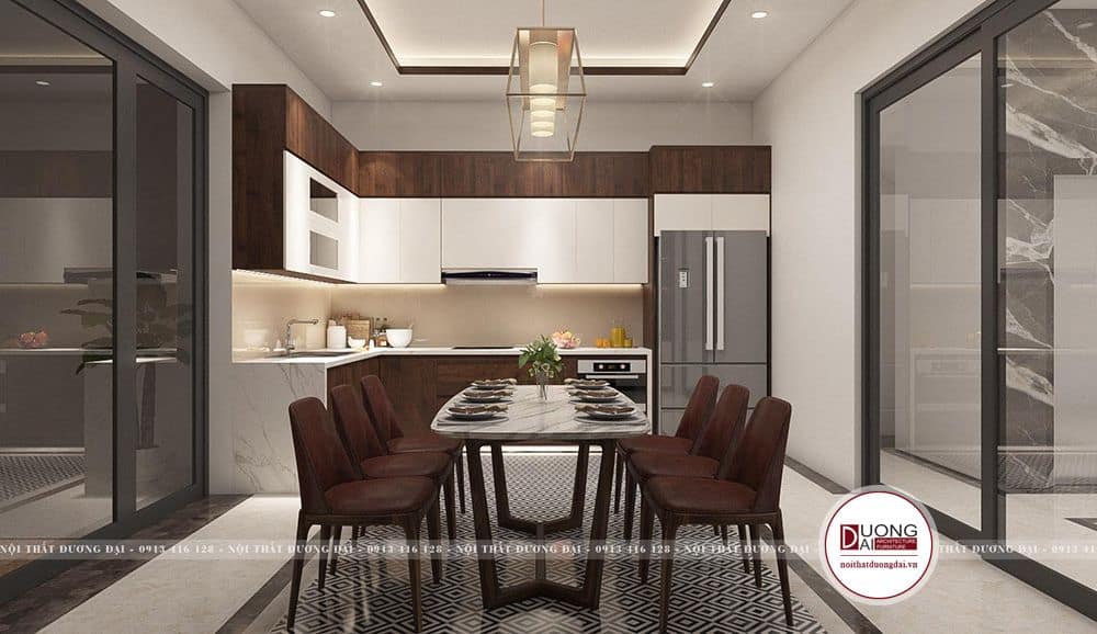 10+ mẫu tủ bếp đẹp hình chữ I cho không gian phòng bếp 2023