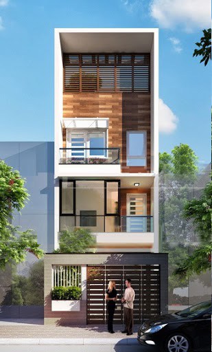 Mẫu nhà 3 tầng mái Thái hiện đại - BT 31123 - KataHome