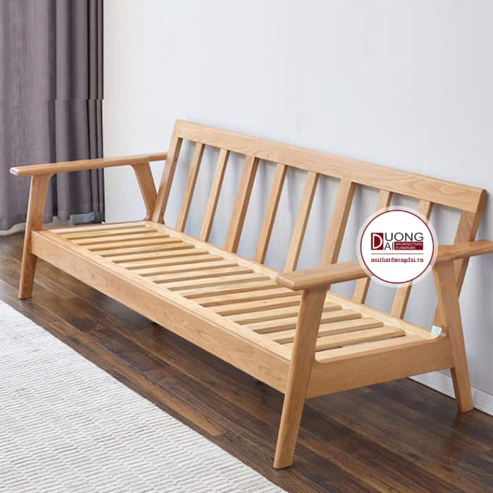 Mẫu sofa khung gỗ trang nhã và lịch sự