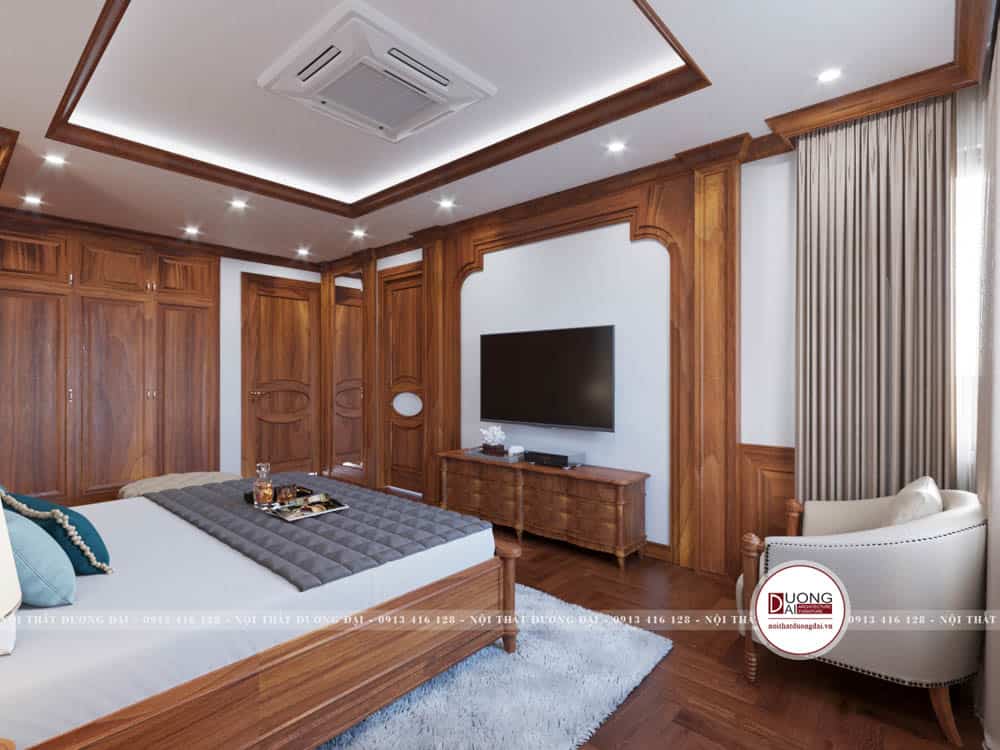 Nội thất phòng ngủ gỗ tự nhiên | BST 99+ sang trọng đẳng cấp