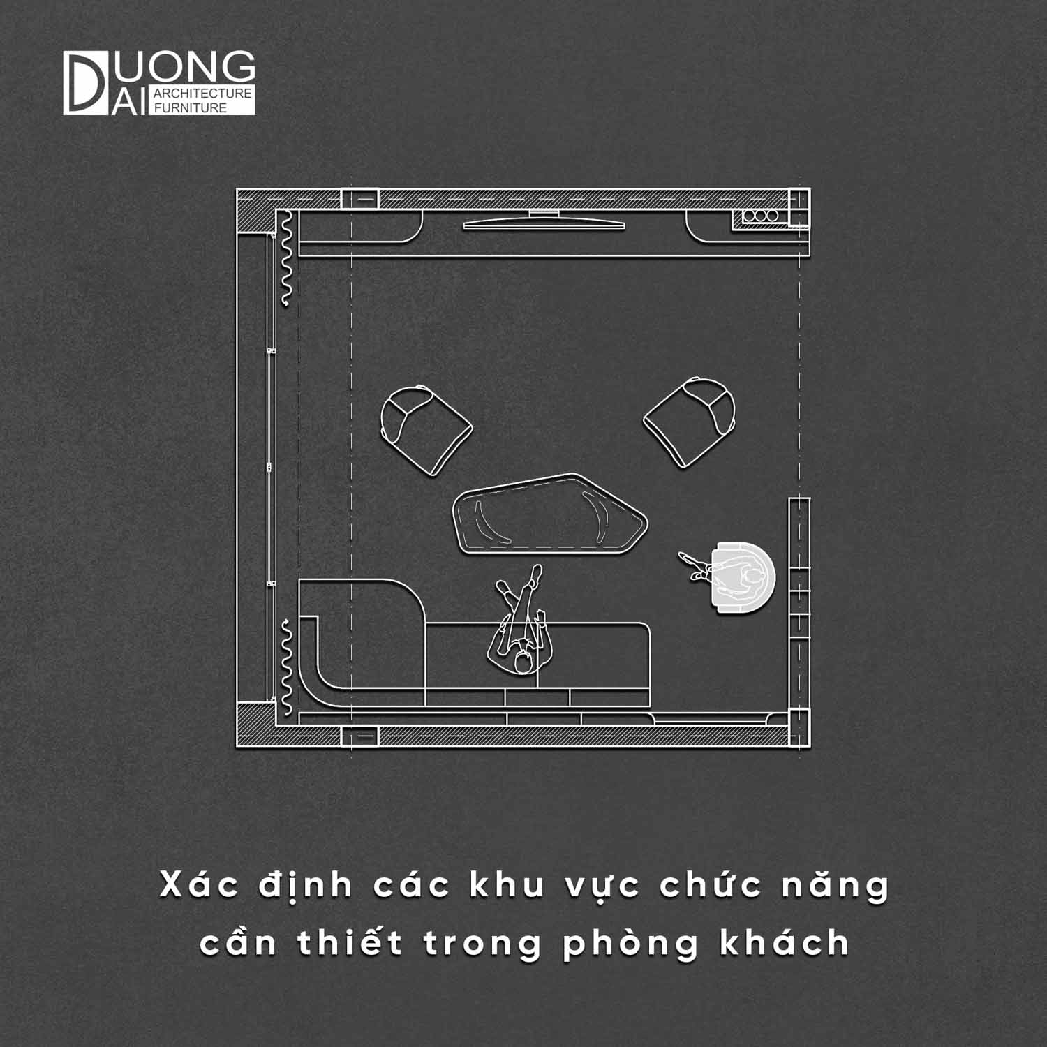 Xác định các khu vực chức năng cần thiết - Nội Thất Đương Đại