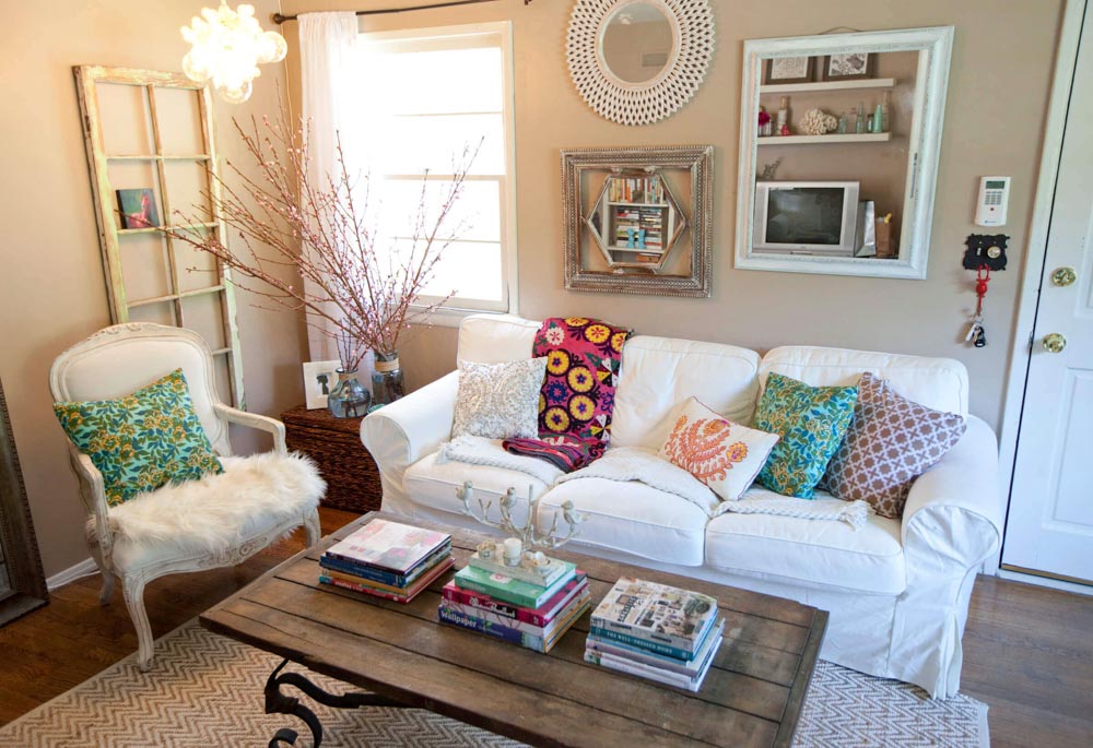 Tips hay cho trang trí phòng khách theo phong cách vintage đẹp ấn tượng