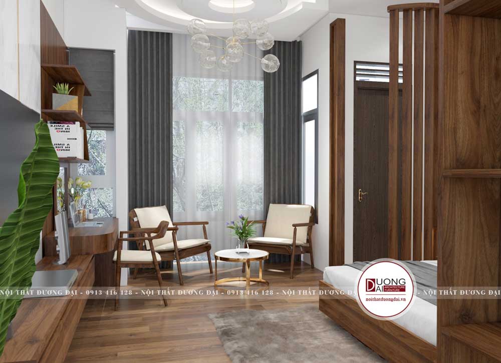 Thiết kế nội thất tại Phú Thọ | CĐT: Anh Thắng chất liệu gỗ An Cường