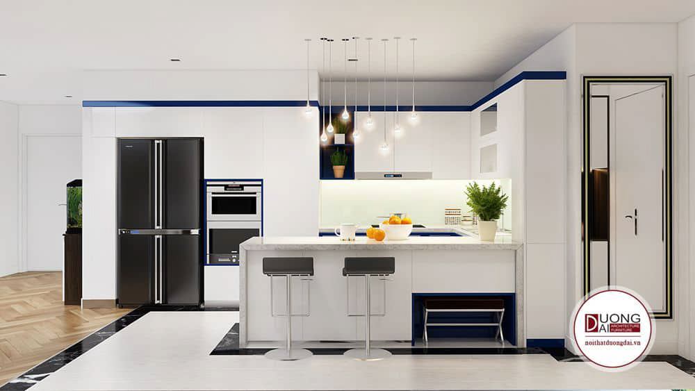 Với phòng bếp chỉ 10m2, bạn hoàn toàn có thể tận dụng không gian một cách thông minh để có một không gian nấu nướng tiện nghi tại căn hộ chung cư nhỏ của mình. Mời bạn tham khảo hình ảnh để có thêm ý tưởng và giải pháp để hoàn thiện không gian bếp nhỏ của mình.