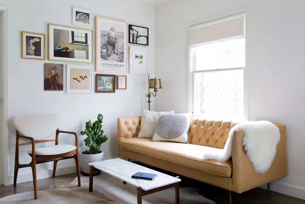 Thiết kế phòng khách nhỏ mang phong cách tối giản