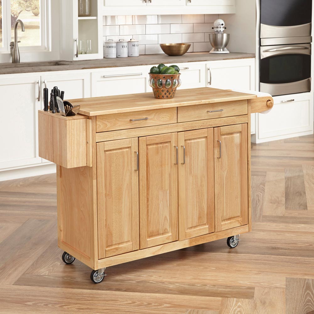 tủ bếp di động chủ yếu là tủ bếp có thể linh động trong việc di chuyển nhờ thiết kế nhỏ gọ