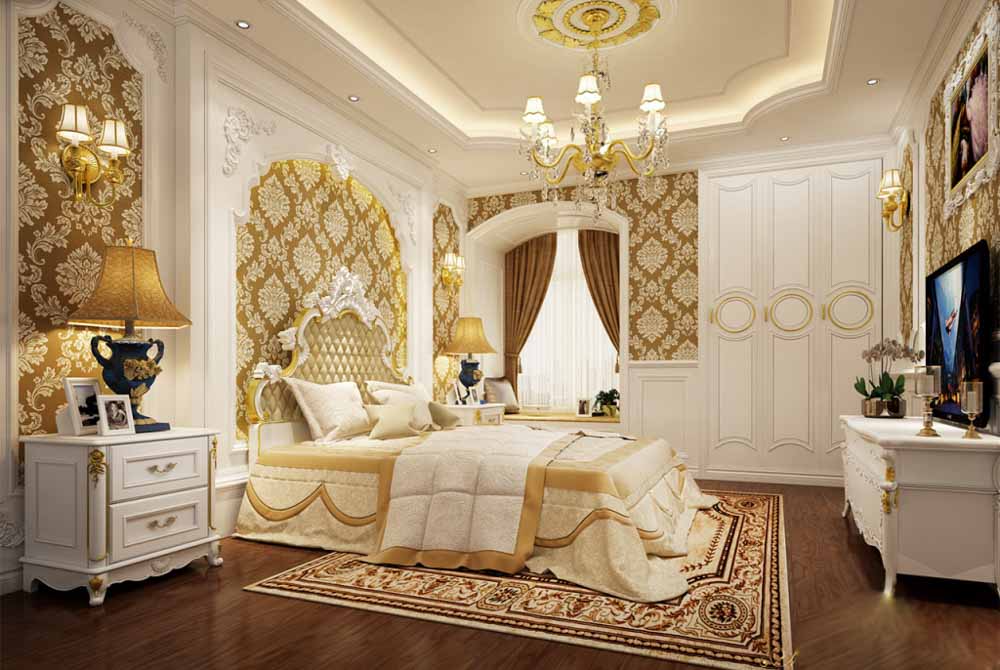 Thiết kế phòng ngủ Luxury