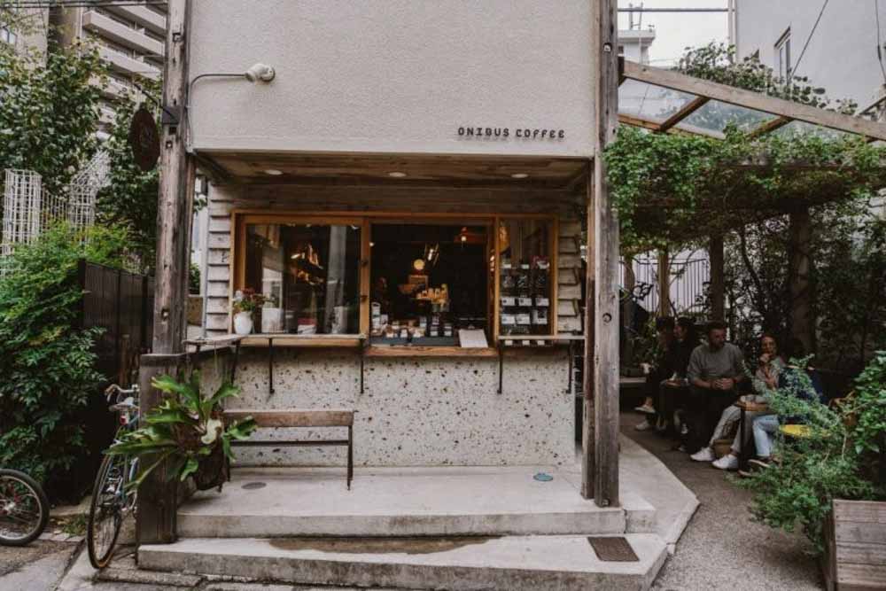 Thiết kế quán cafe hòa cùng thiên nhiên cây cỏ