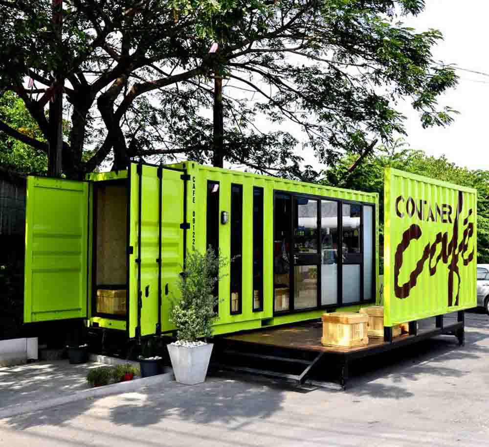 Chi phí thiết kế quán cafe container