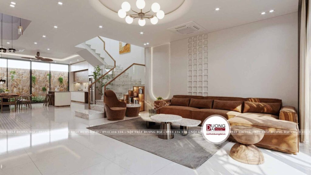 Dự án thiết kế nội thất nhà ống 5 tầng ở Hà Nội - CĐT anh Tỉnh - Nội Thất Đương Đại