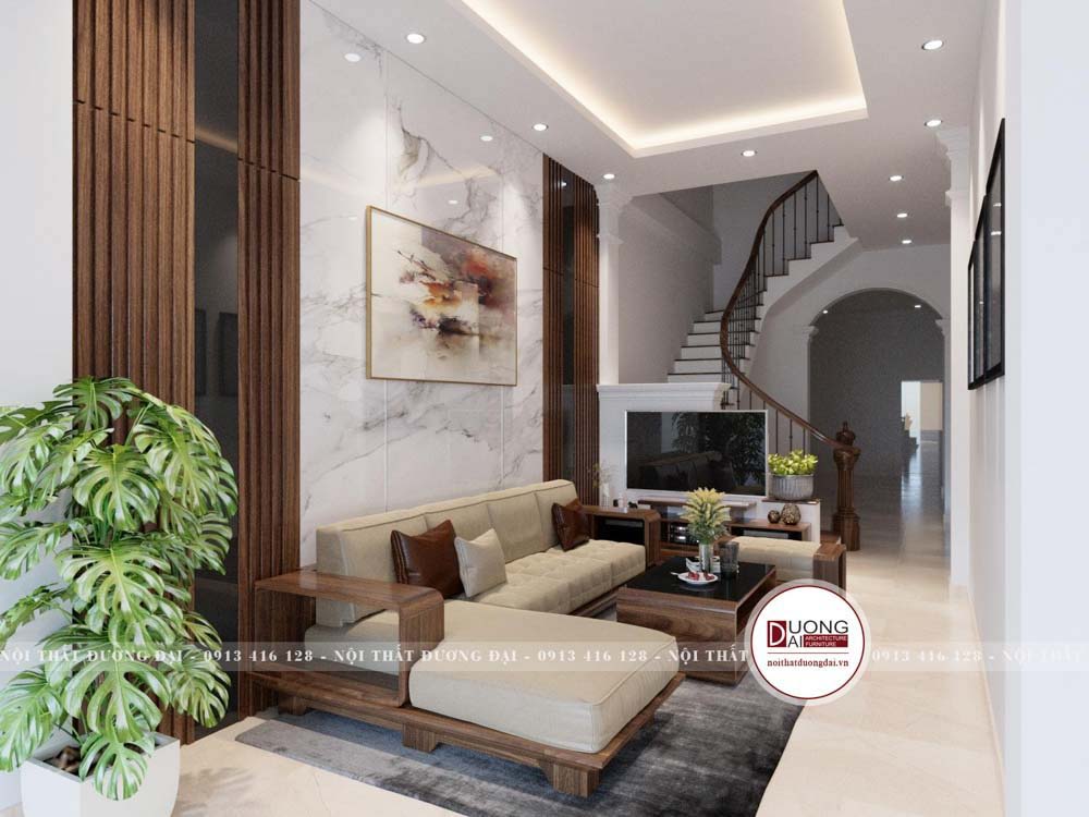 Thiết kế phòng khách chiều ngang 3m 【10+】 Mẫu nhà ống đẹp, đa năng, thông minh